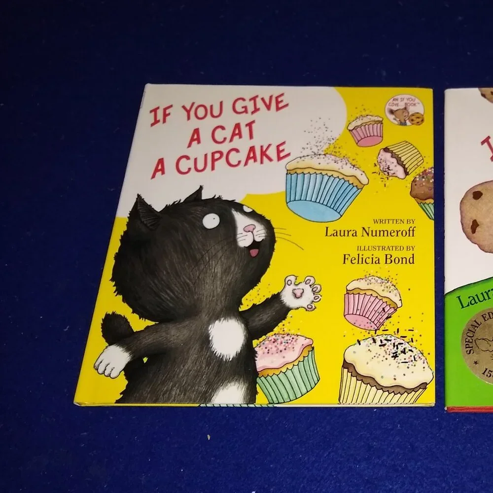If you give a Mouse a Cookie CD + If you give a Cat a Cupcake By Laura Numeroff